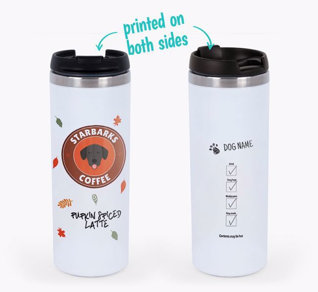 Autumnal Starbarks - Personalised Travel Mug